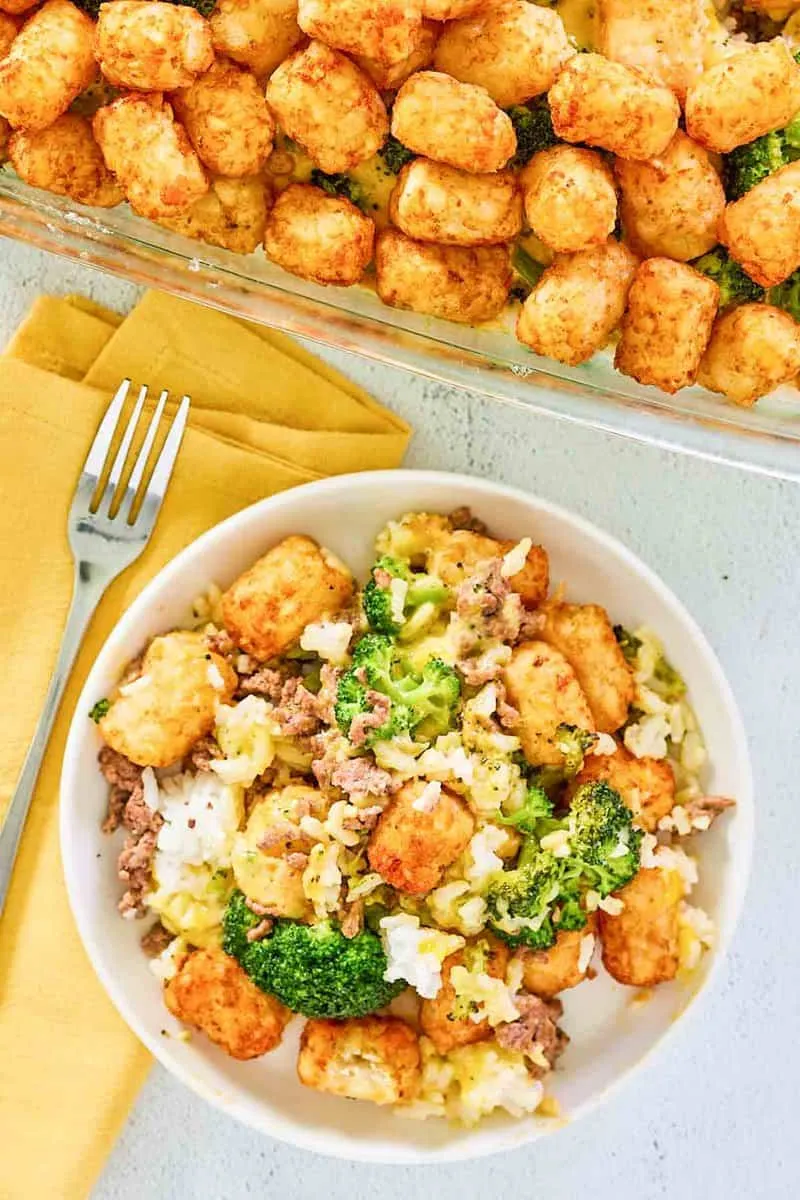 Broccoli Tater Tot Casserole