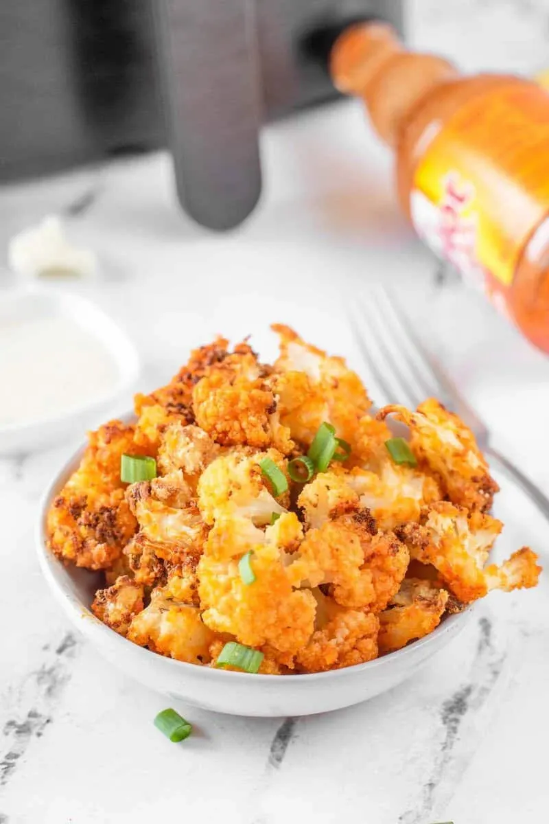 Air Fryer Buffalo Cauliflower