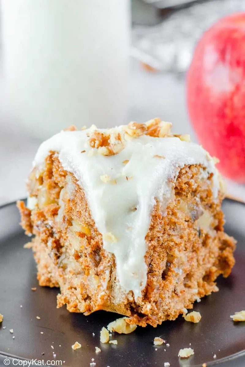 Apple Spice Bundt Cake with Cream Cheese Frosting