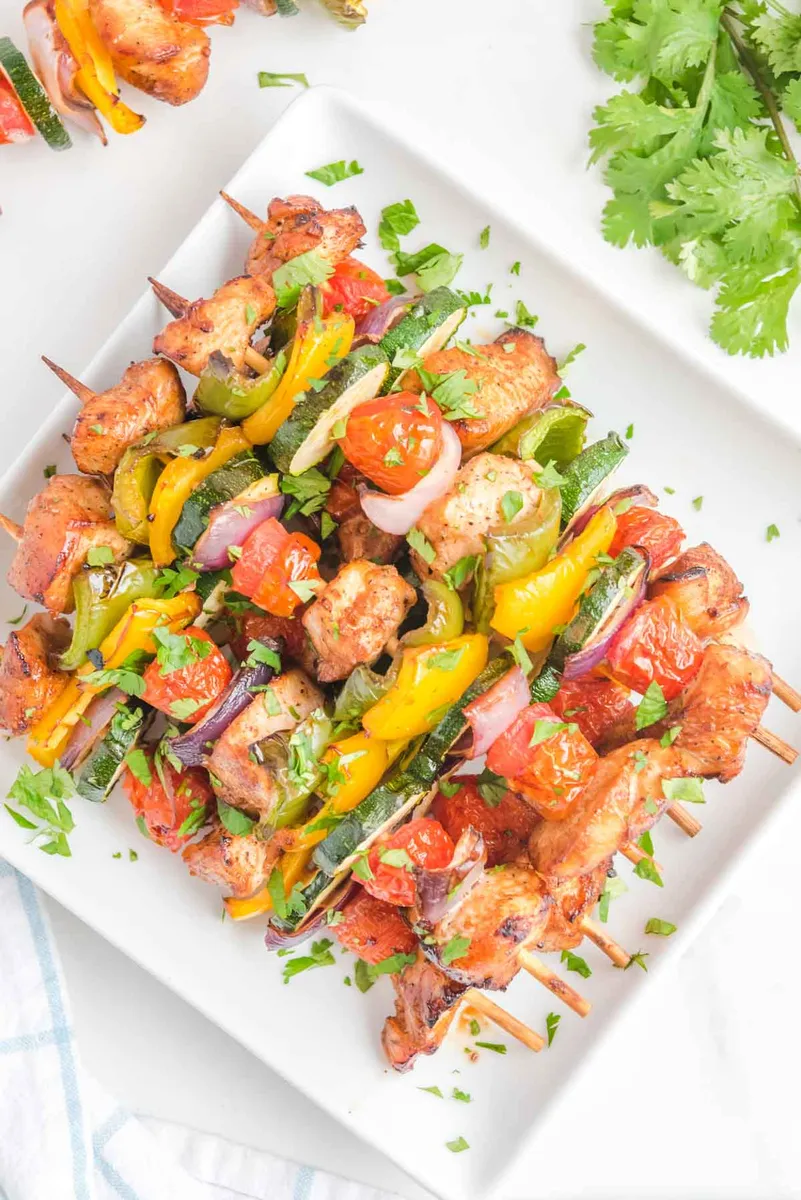 Air Fryer Chicken Kabobs