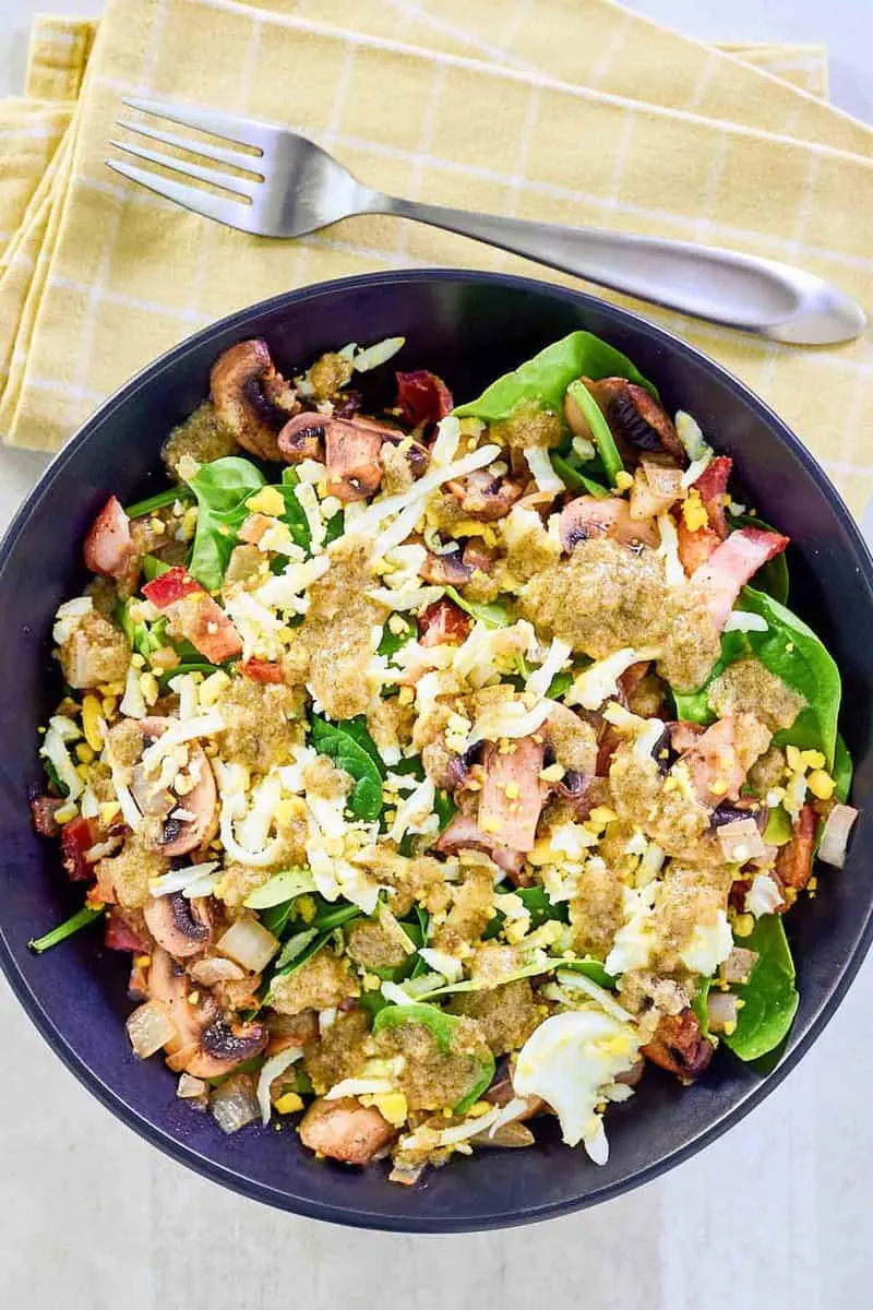 Chart House Spinach Salad (Copycat)